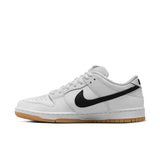 Nike SB Dunk Low Pro "White/Black-White-Gum Light Brown"