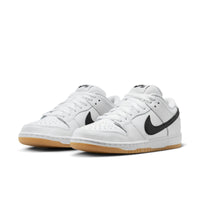 Nike SB Dunk Low Pro "White/Black-White-Gum Light Brown"