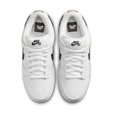 Nike SB Dunk Low Pro "White/Black-White-Gum Light Brown"