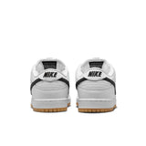 Nike SB Dunk Low Pro "White/Black-White-Gum Light Brown"