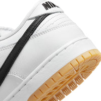 Nike SB Dunk Low Pro "White/Black-White-Gum Light Brown"