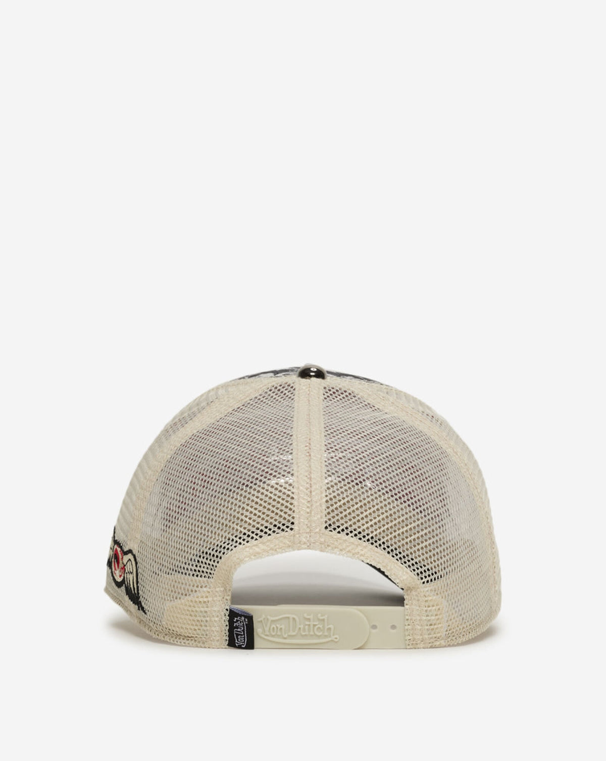 Von Dutch Trucker Cap Black White Baroque
