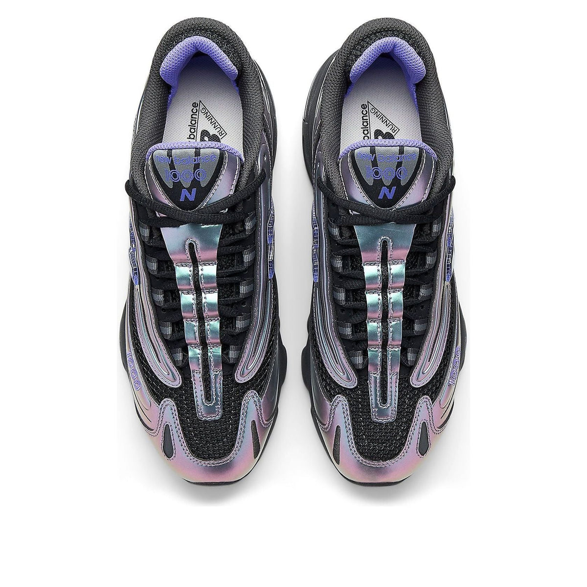 New Balance 1000 "Faded Black with Electric Indigo"