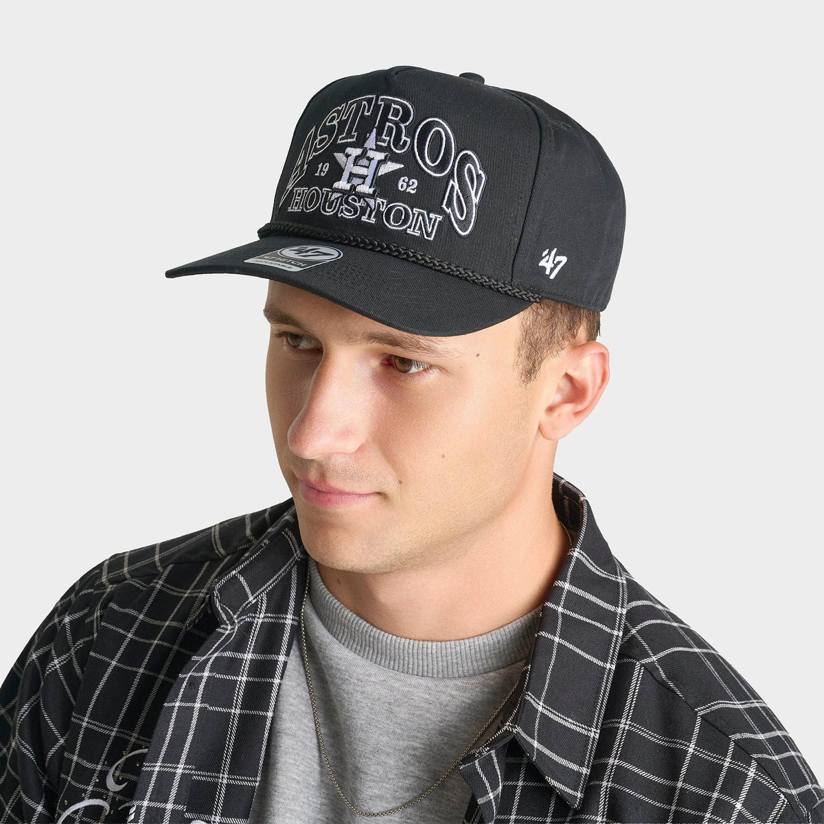 '47 Brand Houston Astros Hitch Snapback Black