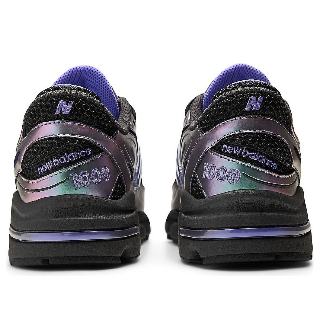 New Balance 1000 "Faded Black with Electric Indigo"