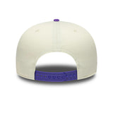 New Era 9Fifty LA Lakers Champions Cream Purple