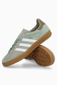 Adidas Gazelle Indoor Silver Pebble Linen Green