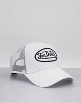 Von Dutch Trucker Cap White Black