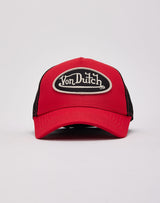 Von Dutch Trucker Cap Red Black