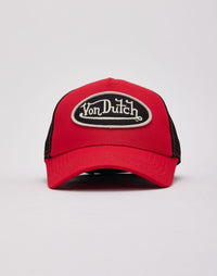 Von Dutch Trucker Cap Red Black