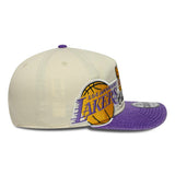 New Era 9Fifty LA Lakers Champions Cream Purple
