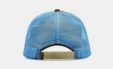 Von Dutch Trucker Cap Brown Blue Stars