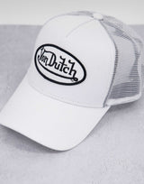 Von Dutch Trucker Cap White Black