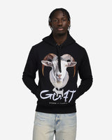 Streetz Iz Watchin GOAT Hoodie Black