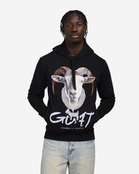 Streetz Iz Watchin GOAT Hoodie Black