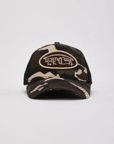 Von Dutch Trucker Cap Skull Black