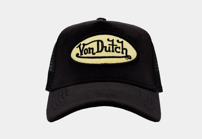 Von Dutch Trucker Cap Black Cream