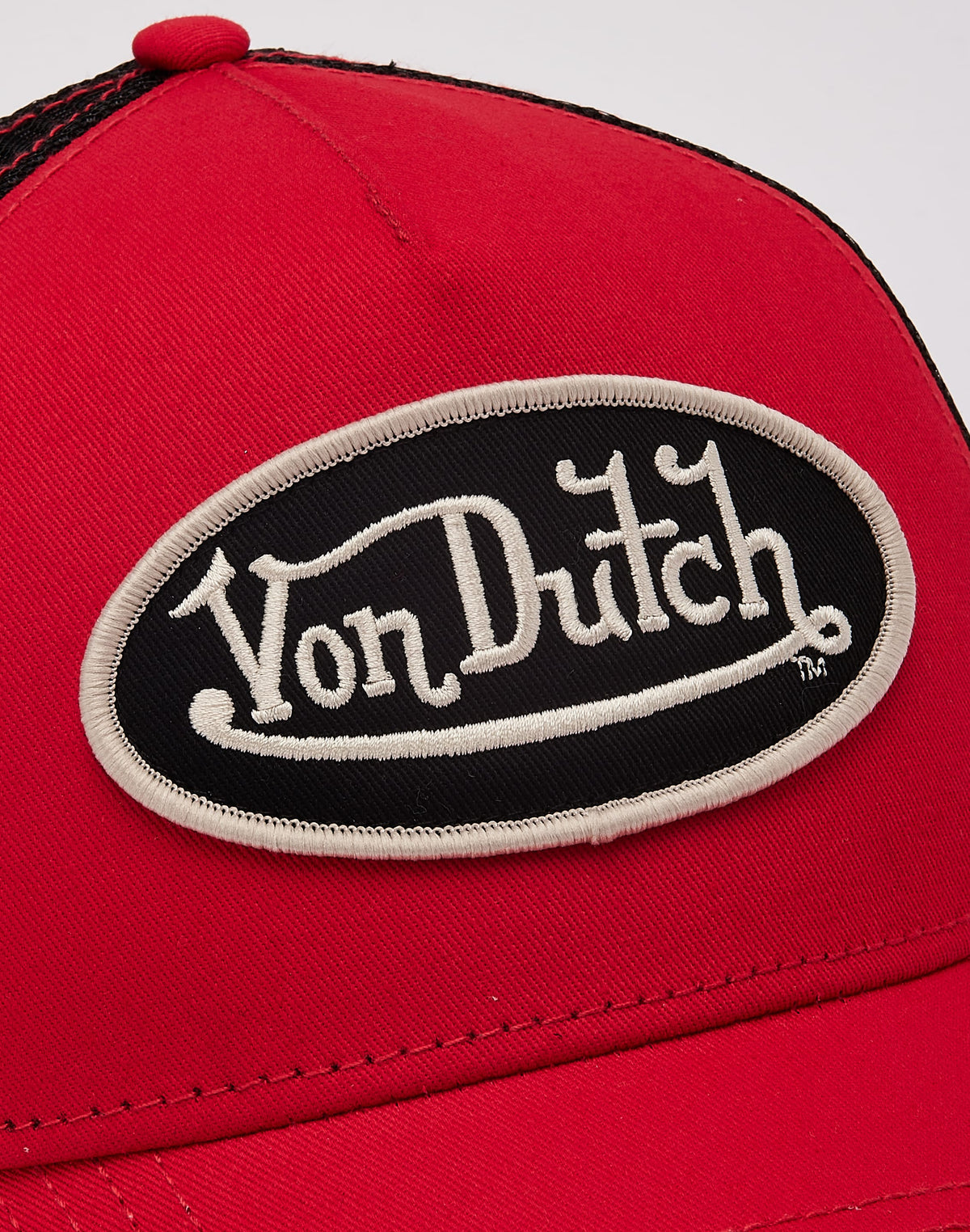 Von Dutch Trucker Cap Red Black