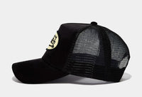 Von Dutch Trucker Cap Black Cream