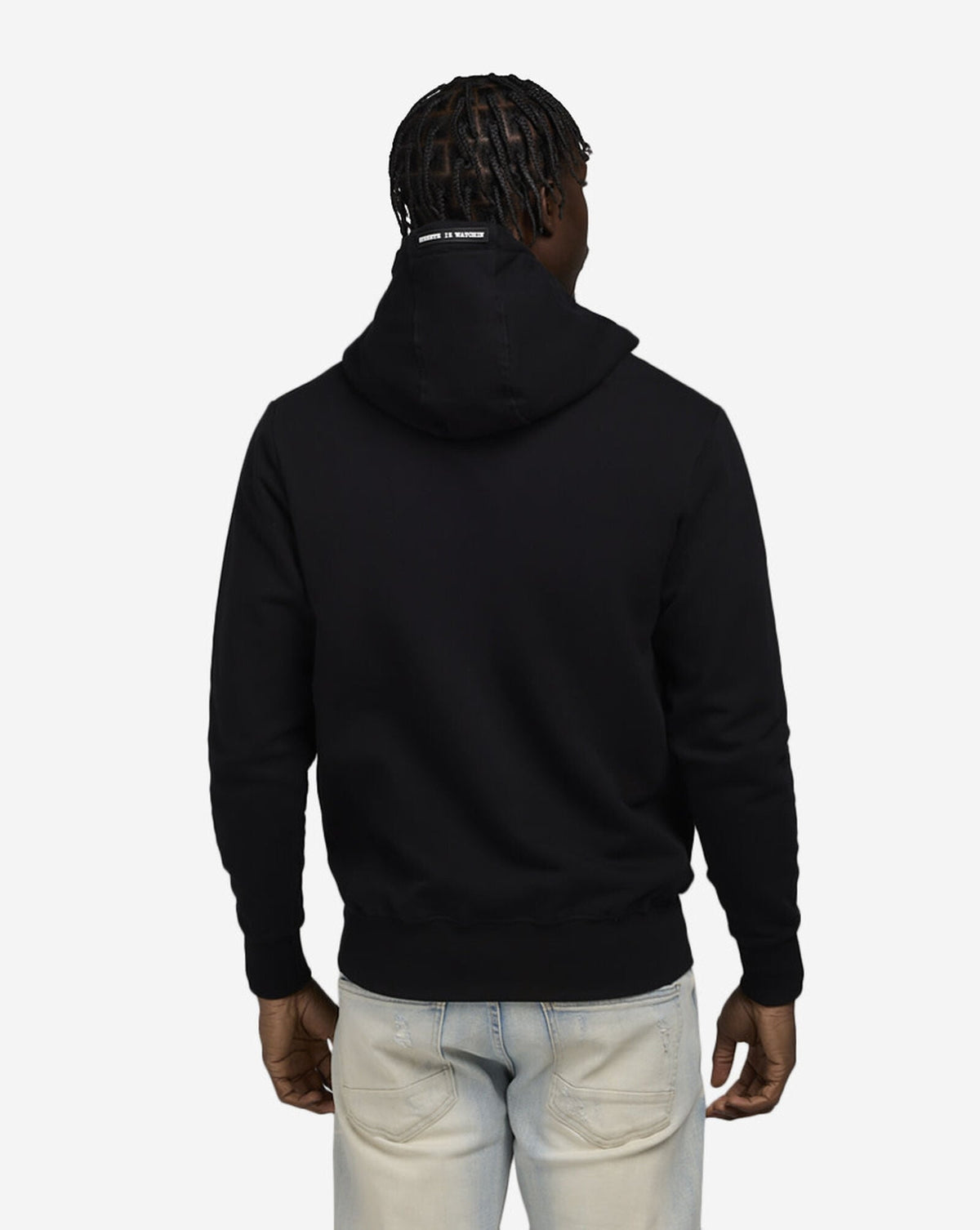 Streetz Iz Watchin GOAT Hoodie Black