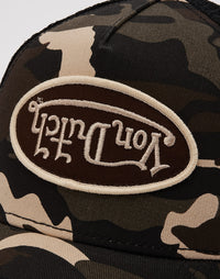 Von Dutch Trucker Cap Skull Black