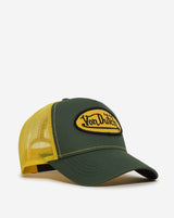 Von Dutch Trucker Cap Green Yellow