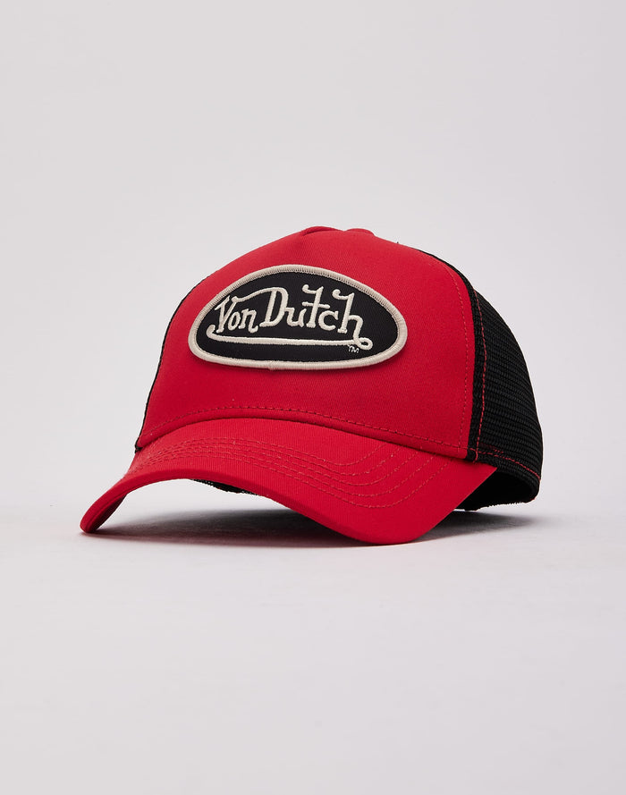 Von Dutch Trucker Cap Red Black