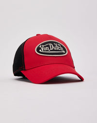 Von Dutch Trucker Cap Red Black