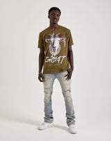 Streetz Iz Watchin G047 GOAT Tee Olive