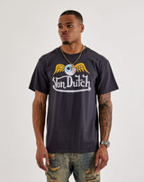 Von Dutch Flying Eye Tee Charcoal