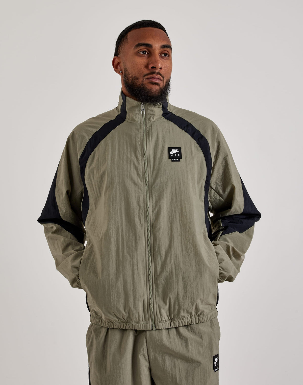 Nike Air Woven Track Jacket Dark Stucco
