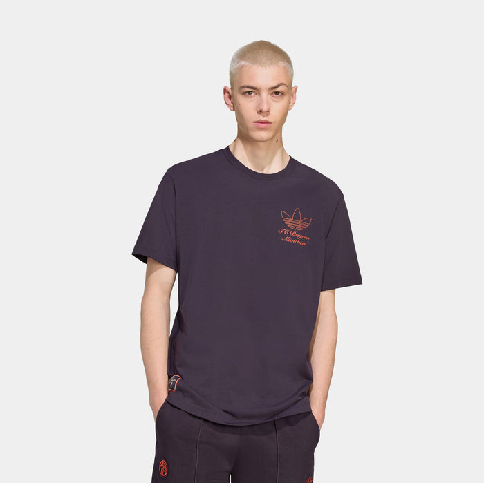 Adidas Originals FC Bayern München Tee Dark Purple