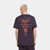 Adidas Originals FC Bayern München Tee Dark Purple
