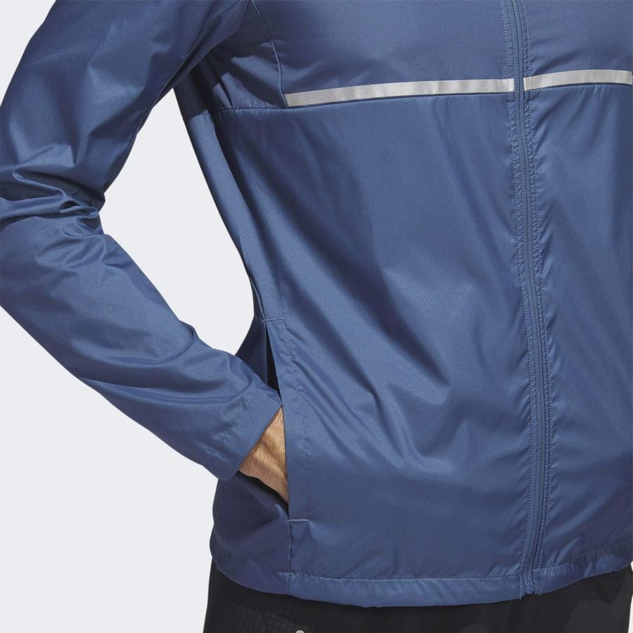Adidas Running Jacket Blue Reflective