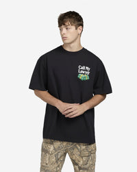 Market Studios Call My Lawyer Frog Tee Black