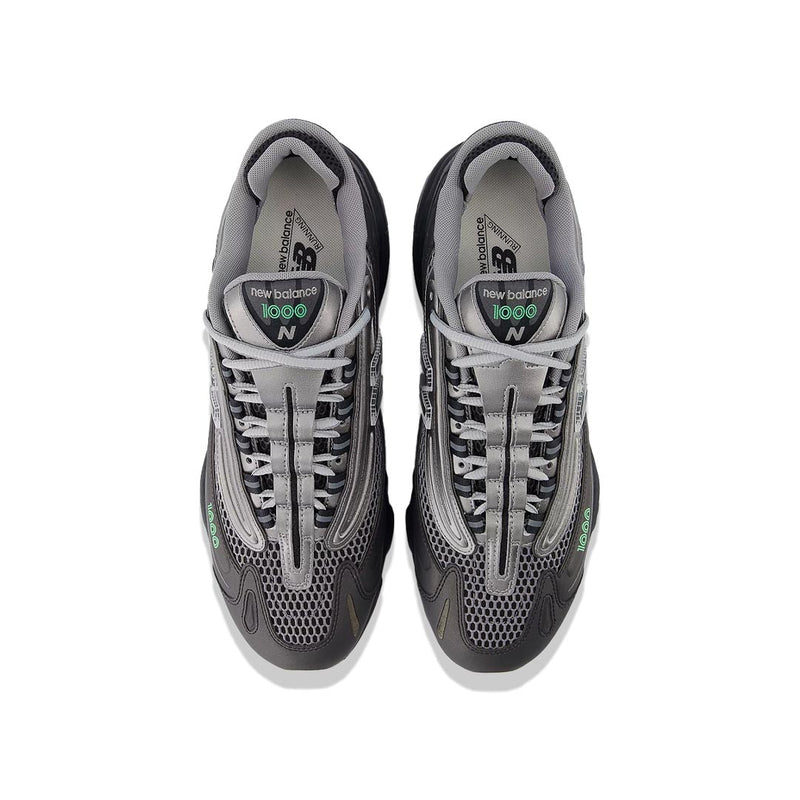 New Balance 1000 "Dark Silver Metallic with Lime Leaf"
