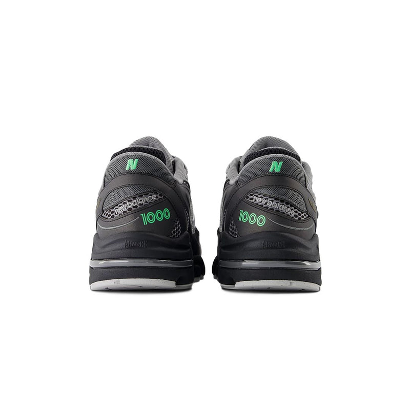 New Balance 1000 "Dark Silver Metallic with Lime Leaf"