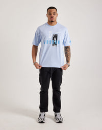 Tee Shirt Jordan 23 Blue