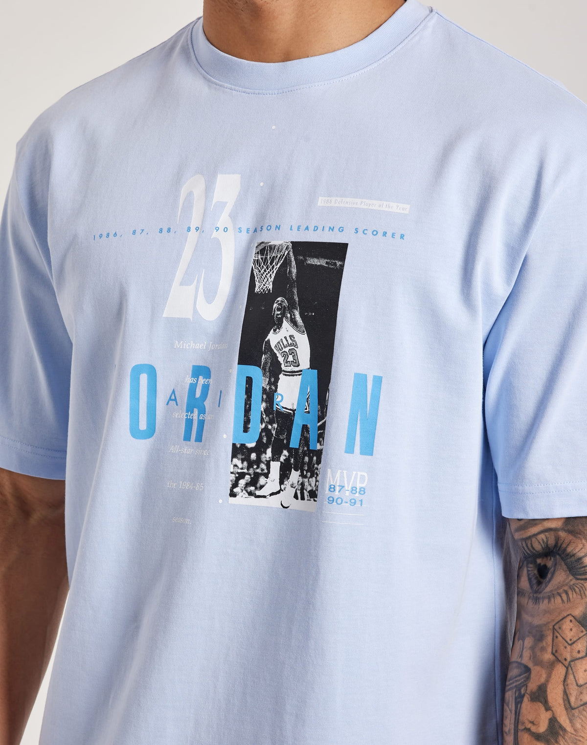 Tee Shirt Jordan 23 Blue