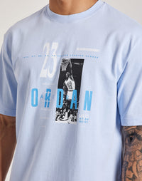 Tee Shirt Jordan 23 Blue