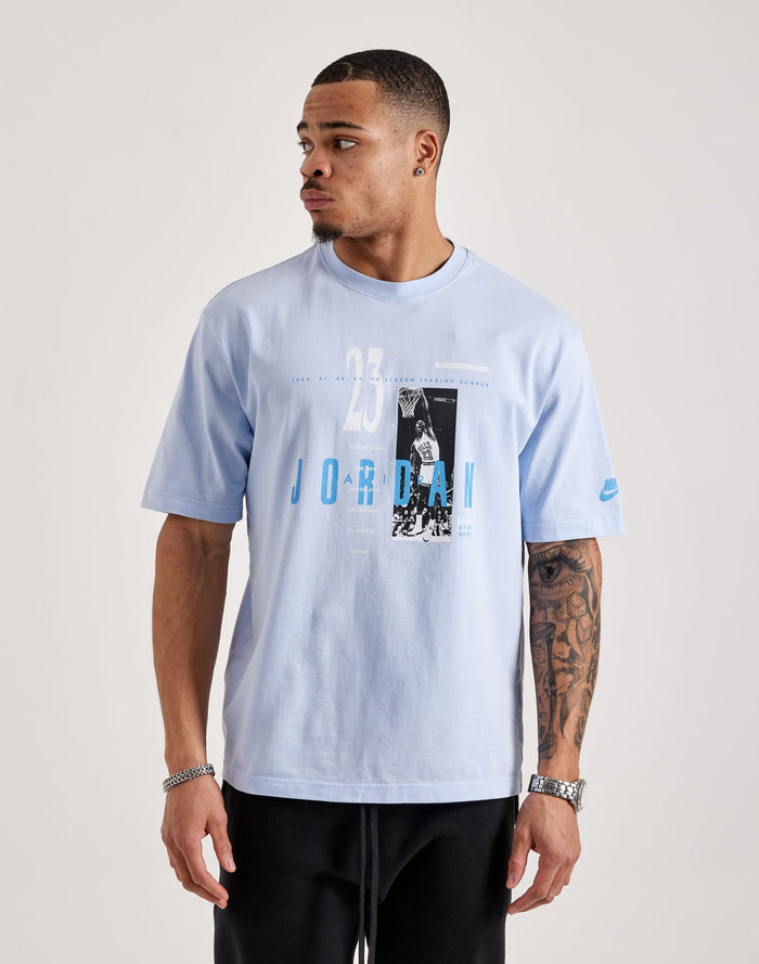 Tee Shirt Jordan 23 Blue