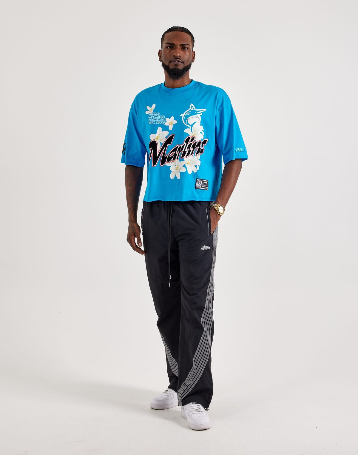 Tee Shirt Miami MLB boxifit