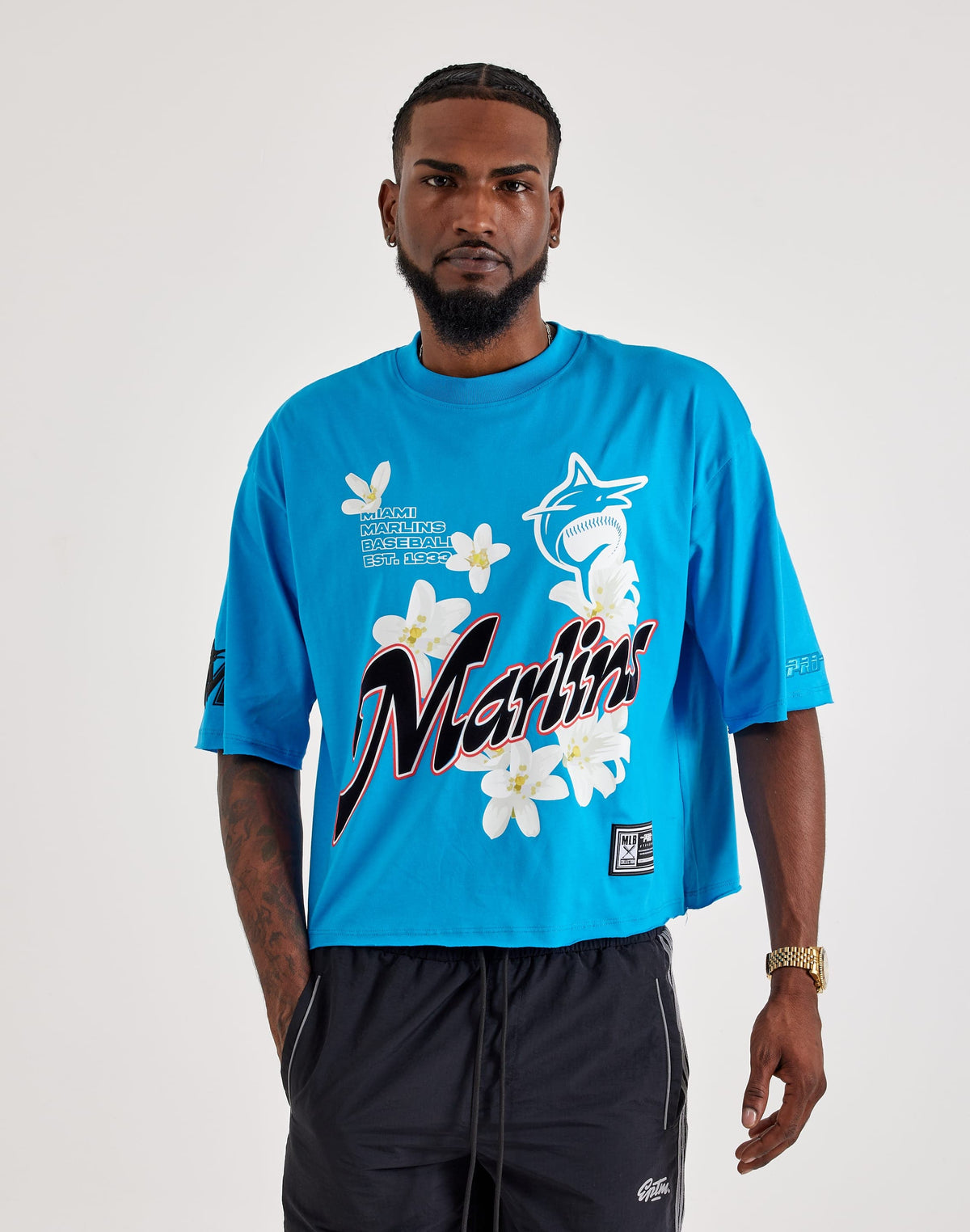 Tee Shirt Miami MLB boxifit